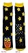 Tubular Owl and Stars Non-Skid Slipper Socks by K. Bell - Size 9 - 11