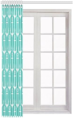Anchors Blackout Window Curtain/Panel 52" W X 84" L (One Panel)
