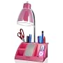 iHome Colortunes Desk Organizer Lamp and iPod Player, Pink