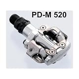 SHIMANO(シマノ) PD-M520-S SPD ペダル シルバー PD-M520S