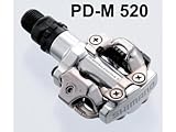 SHIMANO(シマノ) PD-M520-S SPD ペダル シルバー PD-M520S