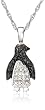 Sterling Silver Black...