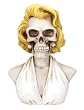 Skull Bust - Marilyn Monroe - Cold Cast Resin - 4.5" Height