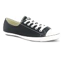 Converse All Star Light Ox Black White Canvas Womens Trainers