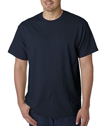 Gildan 5.3oz Heavy Cotton Short Sleeve T-Shirt - Navy 5000 2XL