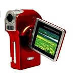 Isonic Snapbox DV51RD Camcorder with 5 Megapixel CMOS and 2 GIG SD CARD (Red)
