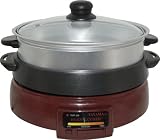 Tayama THP-208 Hot Pot and Steamer 2.4-L.