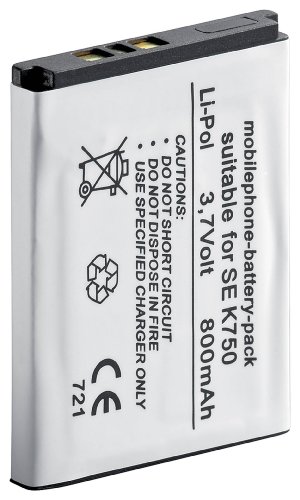 Wentronic Ersatzakku f&uuml;r Sony Ericsson K750i/W800 (800 mAh) Preisvergleich
