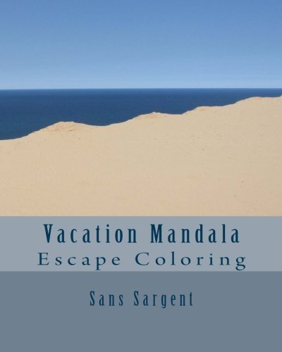 Vacation Mandala: Escape Coloring