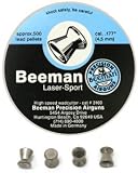 Beeman Laser Sport .177 Cal, 8.09 Grains, Wadcutter, 500/Tin