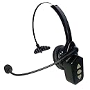 Cobra Long Haul Wireless Bluetooth Headset with Noise Cancellation - Retail Packaging - Black