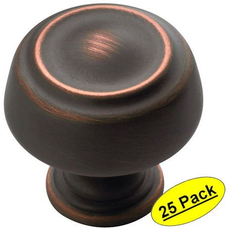 Amerock BP53700-ORB Kane Oil Rubbed Bronze Cabinet Hardware Knob, 1-1/4