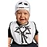 Disguise Nightmare Before Christmas Jack Skellington Infant Bib and Hat Costume