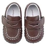 Pediped Originals * Charlie -- Choc Brown * Soft Leather-Soled Shoes! Large (US size: 5.5 -6 / 18-24 months / EU Size 21)