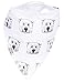 My Mini McGee Baby Bandana Bibs with Snaps, 4 Pack, Baby bibs for Boys, Infants and Toddlers, Baby Gift, Foxy Bear Collection
