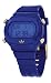 Adidas Adh1820 Unisex Multifunctional Royal Blue Pu Strap Watch