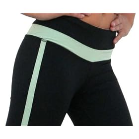 Ice Skating Stretch Polyester Spandex Reversible Pants w/ Stripe thumbnail