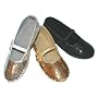 Girls Sequin Covered Flower Flats Mary Janes