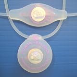 POWER BALANCE(パワーバランス) シリコン・ペンダント クリア/ピンク　並行輸入品 ペンダント