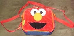 Insulated Sesame Street Elmo Lunch Bag with Shoulder Strap