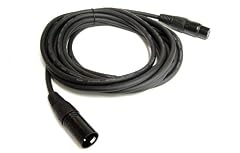 Microphone Lead: 5m / 16ft long XLR to XLR Balanced Professional Mic Lead