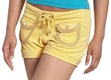 Apple Bottoms Juniors' Draw-String Shorts Loop French Terry,Sun Flower,Medium