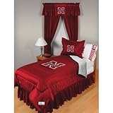 Nebraska Cornhuskers NCAA "Locker Room Collection" Queen Bed Complete Set