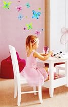 Giant Wall Stickers Decor Passion Butterfly Reverie
