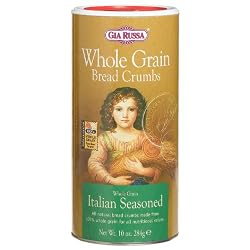 Gia Russa Whole Grain Italian Seasoned Breadcrumbs - 10 Ounce
