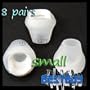 Edelectronic 8 pairs Small Earbuds Tips for Bose In-ear Headphones Earphone