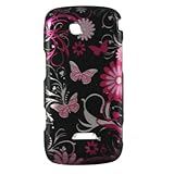 Butterfly Hard Case Snap On Faceplate Cover For Samsung Sidekick 4G T-Mobil ....