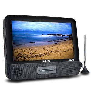 9 Philips PT902 Portable Widescreen LCD Digital TV - 16:9 ATSC Tuner w/FM Radio (Black) 9 Philips PT902 Portable Widescreen LCD Digital TV - 16:9 ATSC Tuner w/FM Radio (Black)