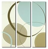 LC Design Company Set of Three Abstract Wall Art Panels