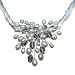 Flora in Fauna Pearl and Crystal Pendant - Ivory (Water Element)