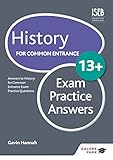 History for common entrance. 13+ exam practice answers