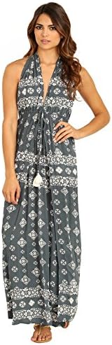 Faithfull the Brand Promenade Maxi Dress Tulum Blue