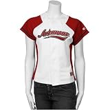Arkansas Razorbacks Ladies White Fast Pitch Jersey