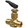 Parker VQ Series Brass Toggle Valve, Inline, Toggle Handle, PTFE Stem, NPT Male