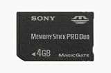 Sony 4GB (4096MB) Memory Stick PRO Duo Media - MSX-M4GS / MSXM4GS