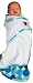 Snug and Tug Swaddling Blanket Aqua Dots L (3-6 mos)