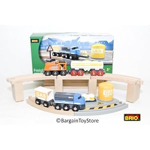BRIO: Freight Circle Set with BONUS Extra Fuel Train by 