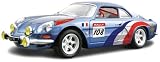 Bburago 2011 Bijoux 1:24 Scale Blue Alpine Renault A110 1600S