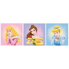 Decofun, Disney Princess Wall Art, Self Adhesive Stickers
