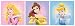 Kitchen & Housewares : Decofun, Disney Princess Wall Art, Self Adhesive Stickers