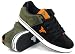 Fallen Thomas Rival SL (Black/Army/Dark Orange) Mens Shoes