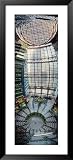 Office Interior of a Government Building, James Thompson Center, Chicago, Illinois, USA Framed Art Poster Print by Panoramic Images, 23x51