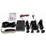 Digital LED Display, 4 Drill-in Black Sensors Car Backup System (SD4) 