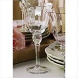Rose Serenade Clear Goblet [Set of 4]