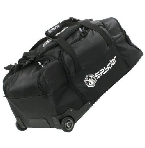 Kingman Spyder Paintball Roller Gear Bag - Black