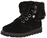 BEARPAW Women's Kay Snow Boot,Black,10 M US